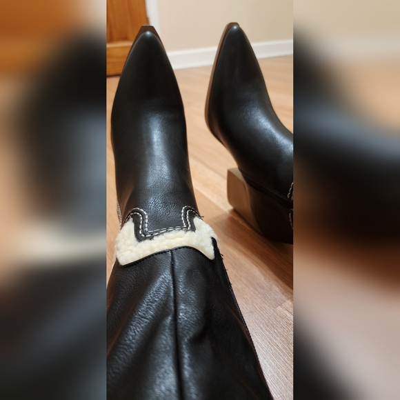 Yoki Stacked Heel Cowboy Boots size 9 - Picture 11 of 15